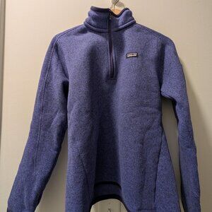 Patagonia Women's Better Sweater 1/4-Zip (25616) Medium – Violetti – FA14 – Used